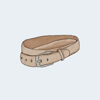 Adjustable Leather Belt
